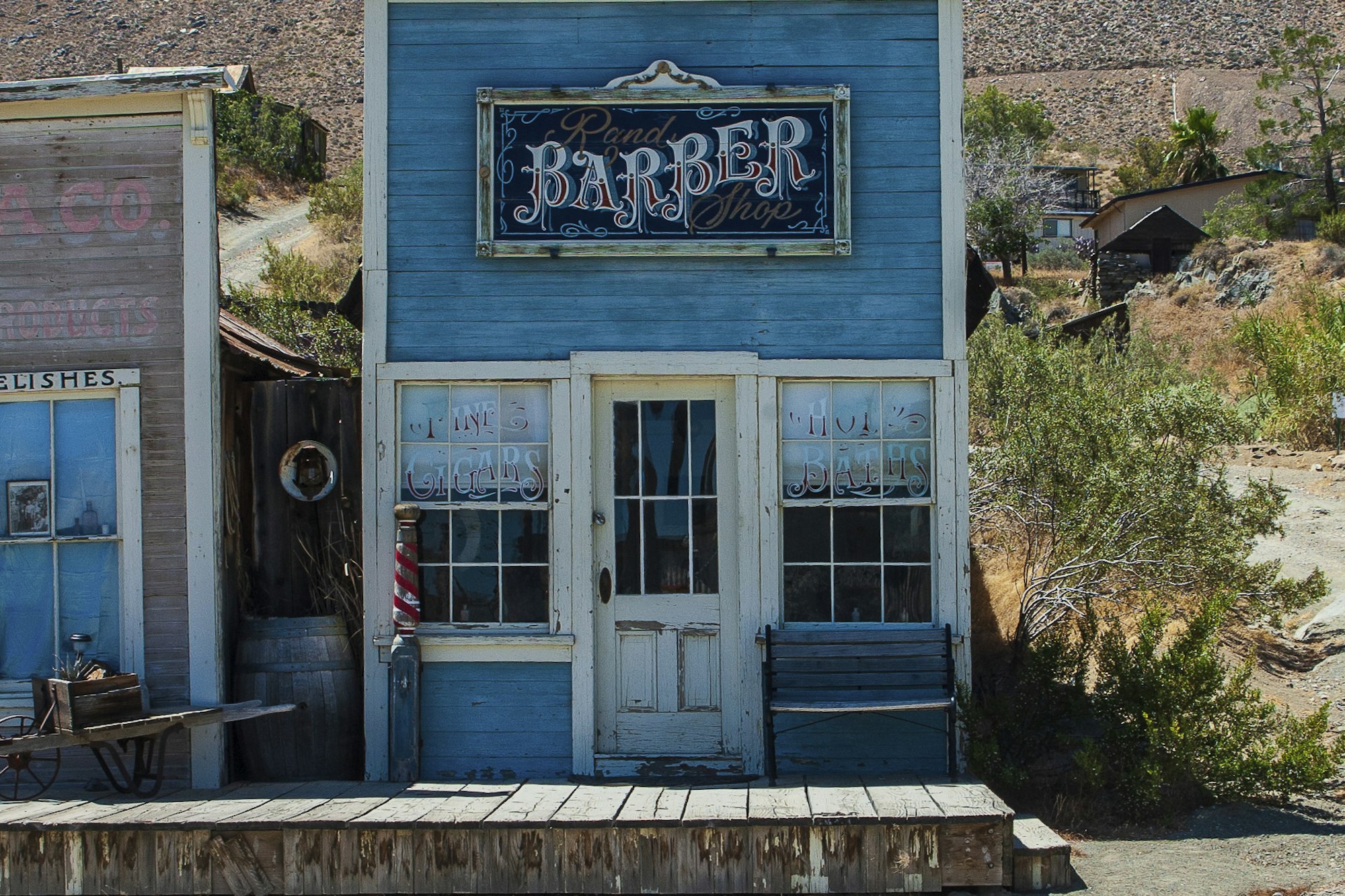 Vintage shop in the Joshua Tree desert community