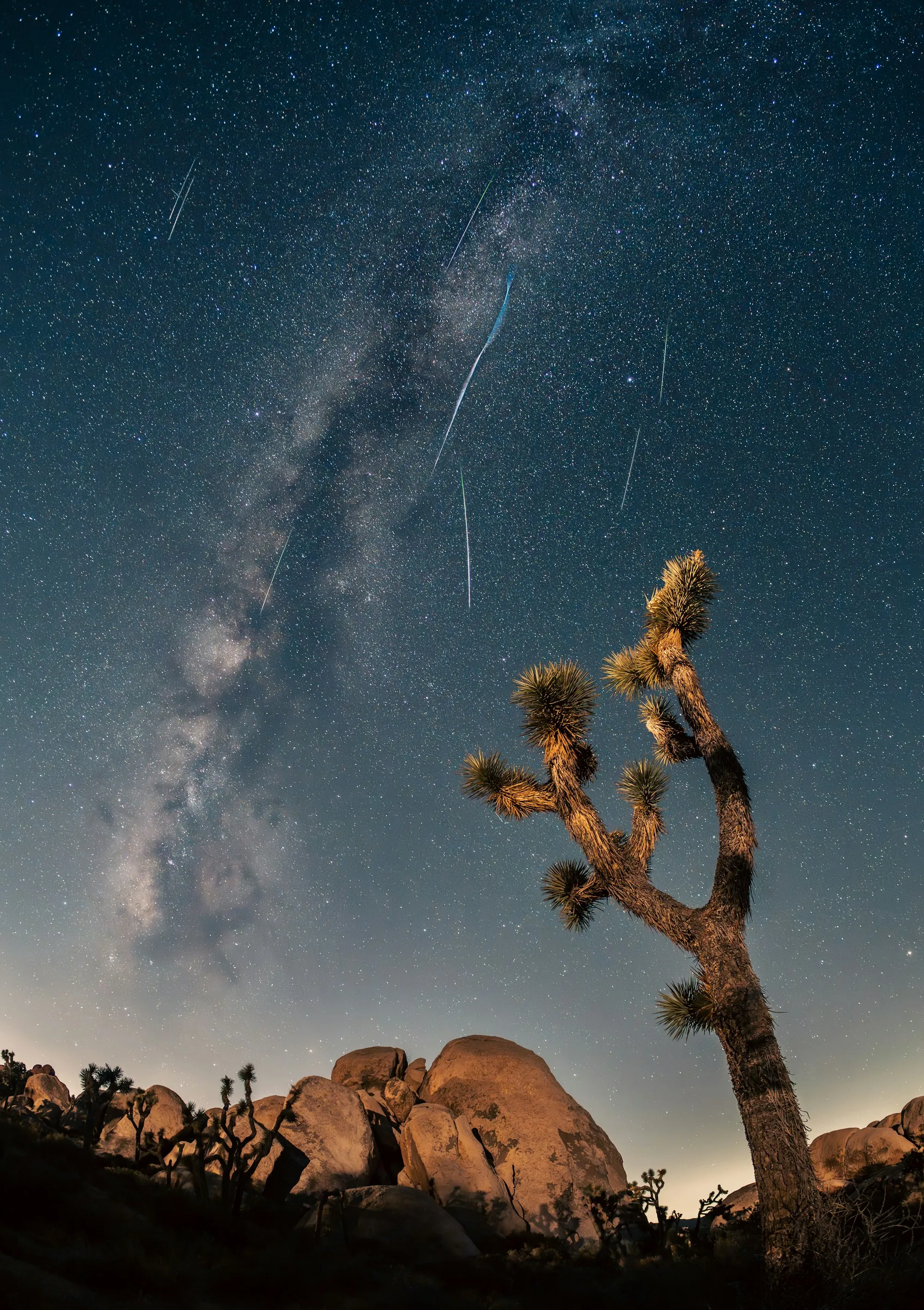 Web design workspace with computer and design tools